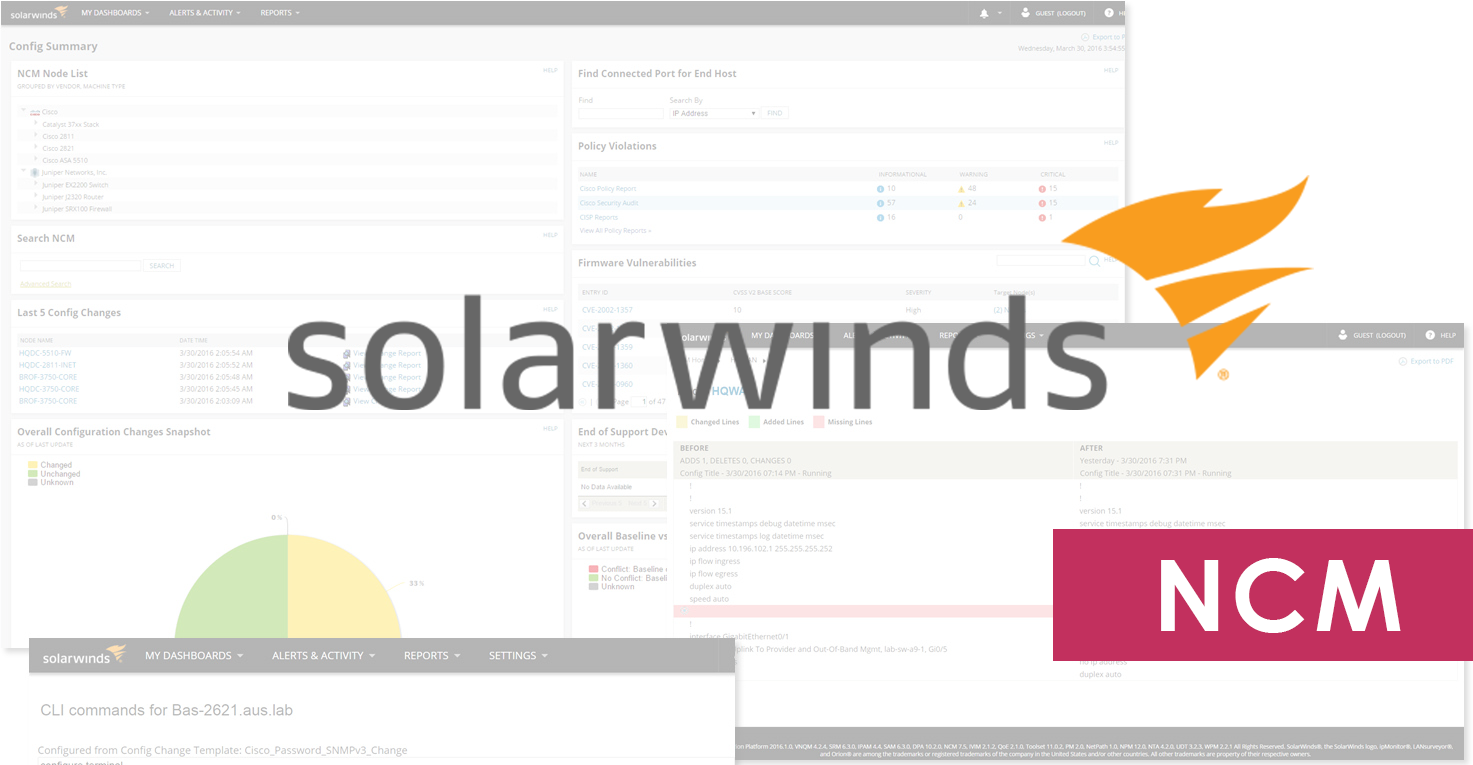 Solarwinds Network Configuration Manager